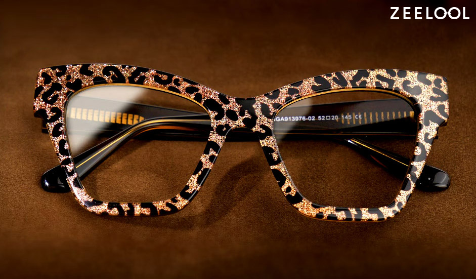 Own the Nights with ZEELOOL Ansyah Cat Eye Leopard Glasses