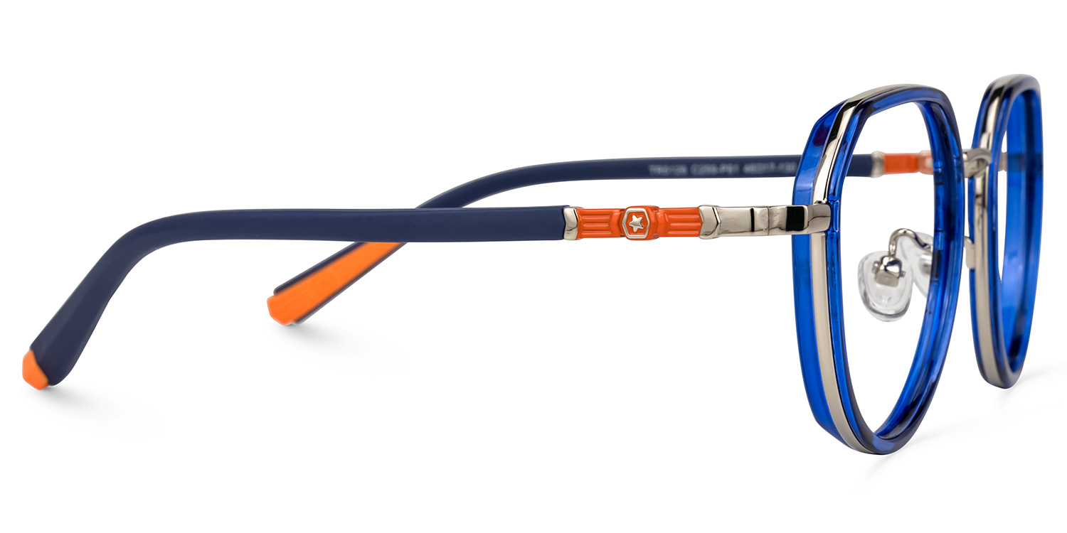 Kid Round Mowgli Glasses with Cute Style -Zeelool2