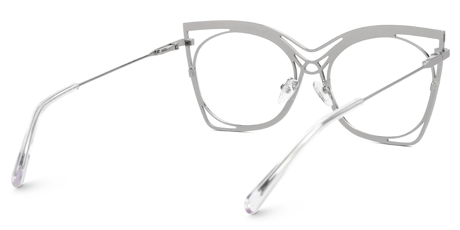 Ballou Butterfly Silver Glasses3