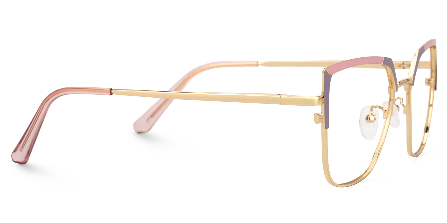 Shadai Square Pink Glasses2