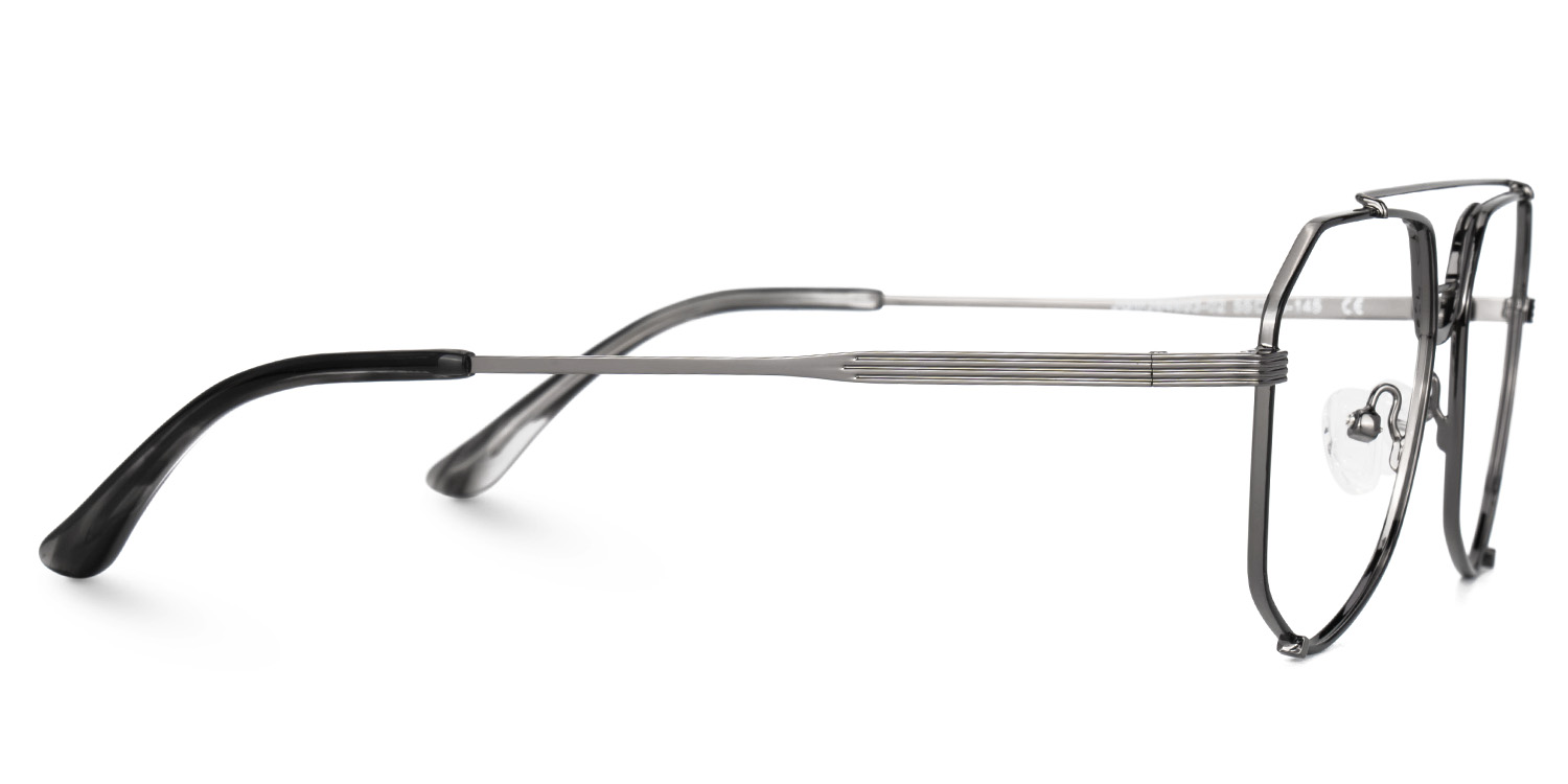 Beethoven Black Aviator Prescription Glasses | Zeelool2