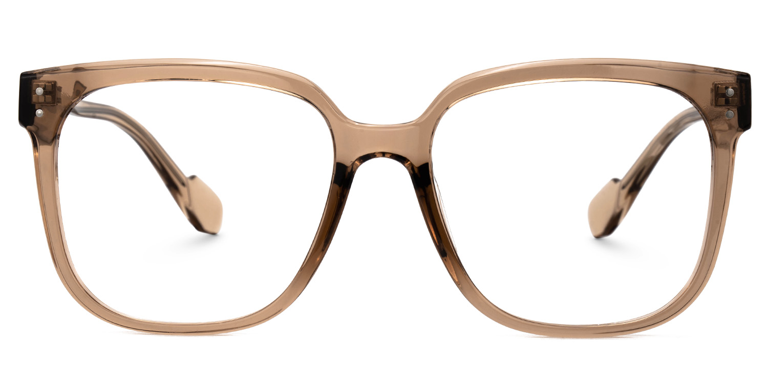 Mikel Square Brown Glasses good-img