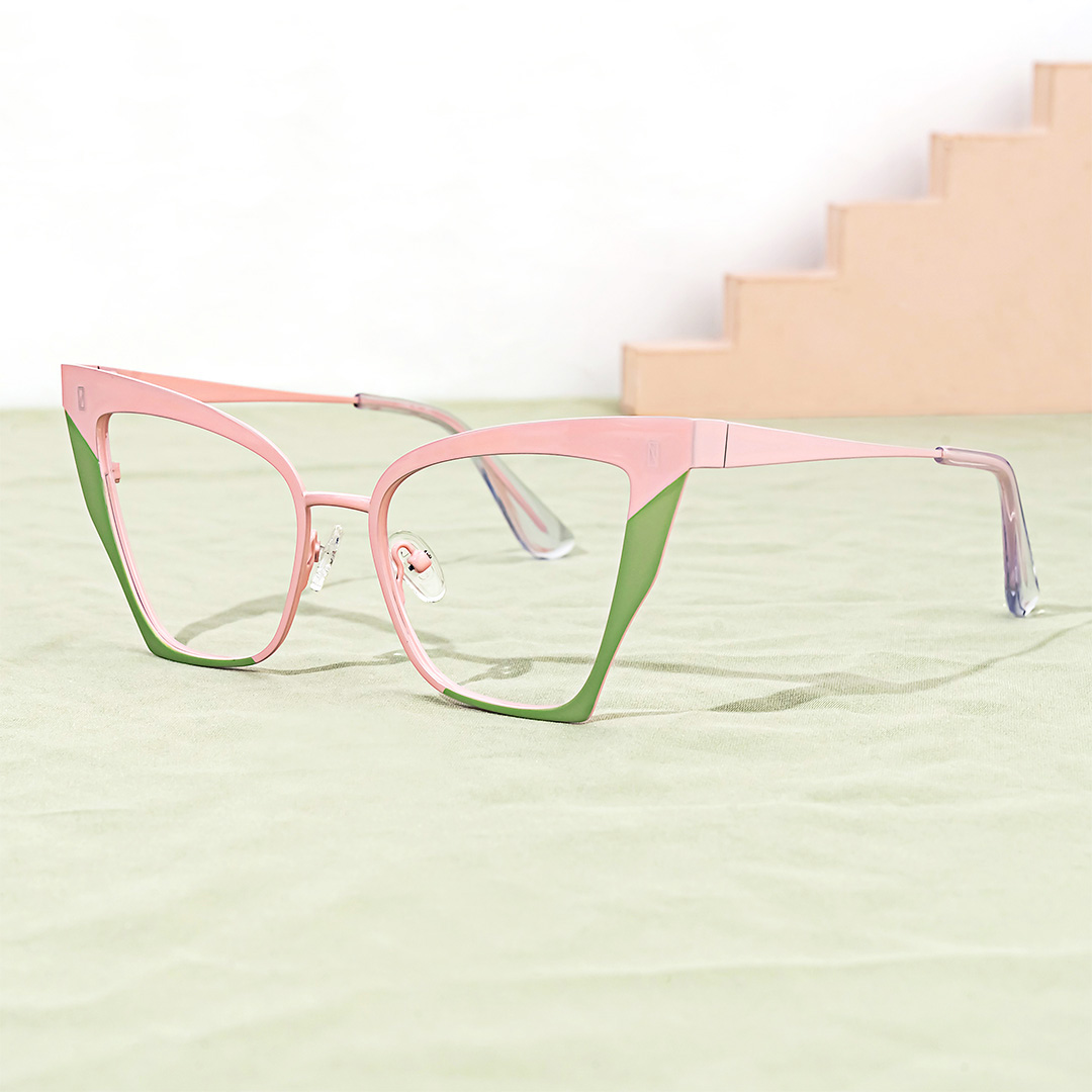 Michele Butterfly Two-Tone Glasses4