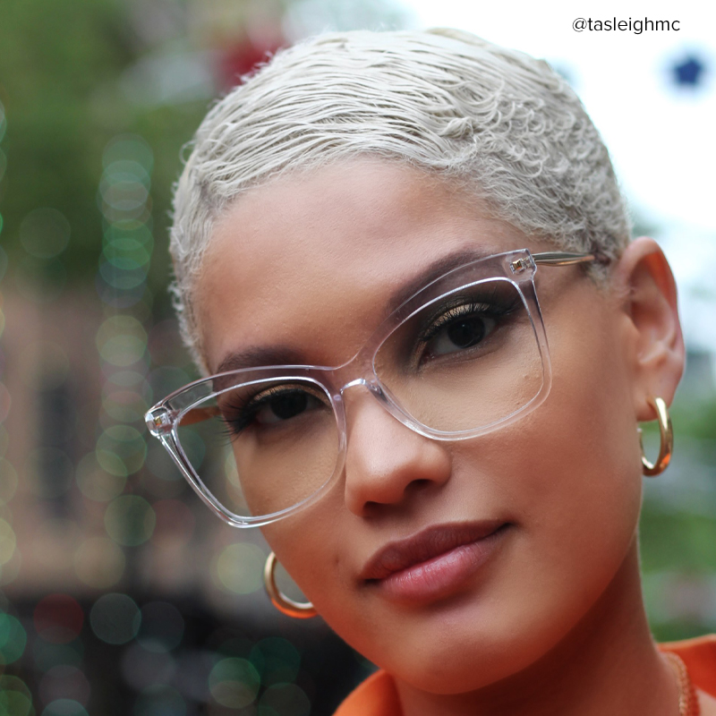 Isaebella Butterfly Crystal Frame Glasses | Zeelool9