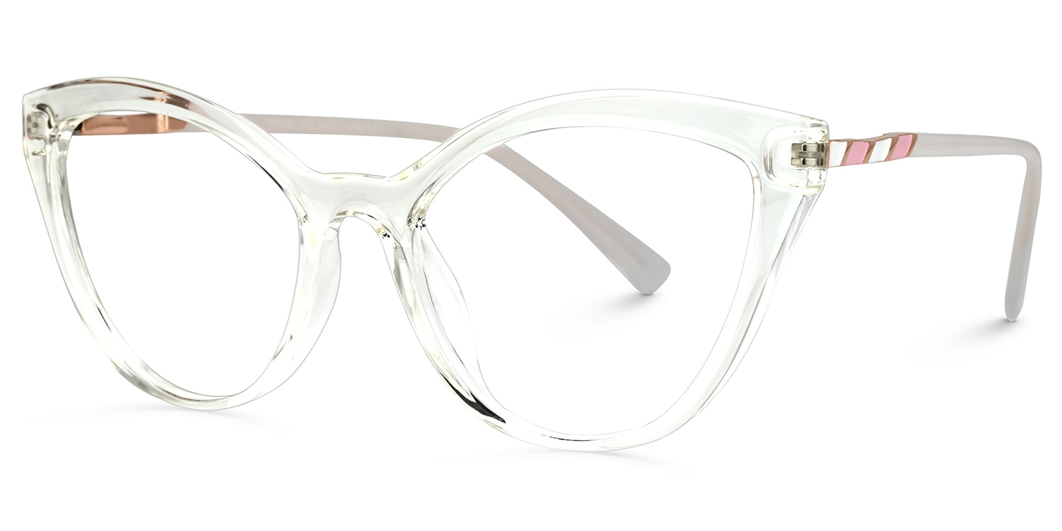 Camelia Cateye Crystal Glasses1