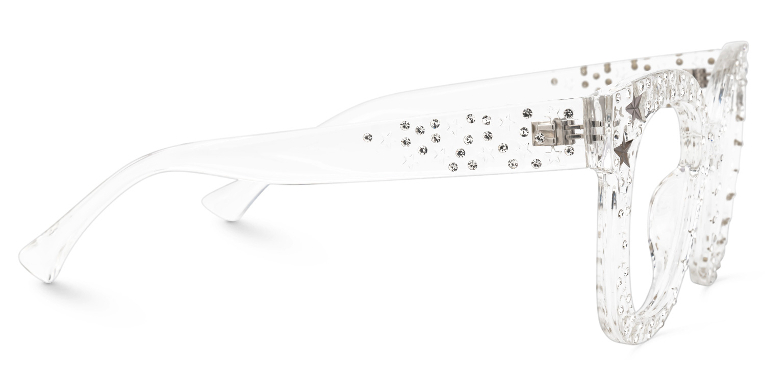 Kahle Cateye Crystal Eyeglasses and Clear Frames2