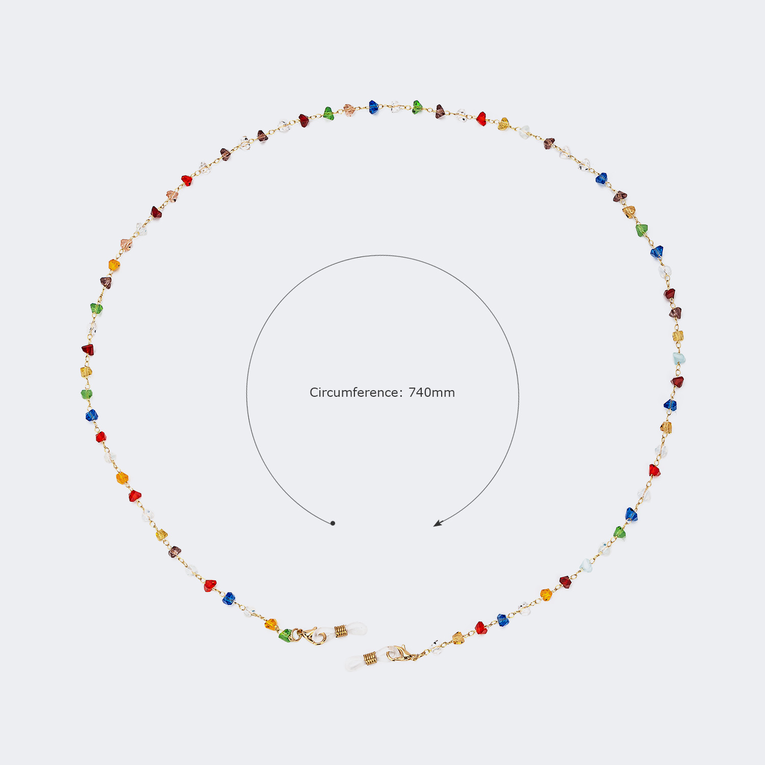 New Colorful Crystal Eyeglasses Chains2