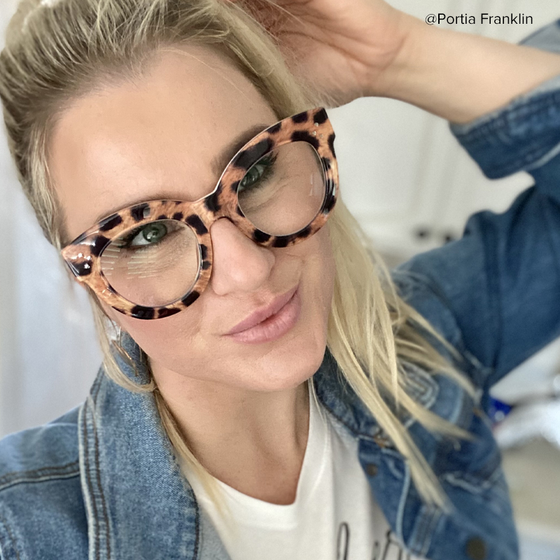 Torres Cateye Brown-Leopard Frame Glasses | Zeelool Optical6