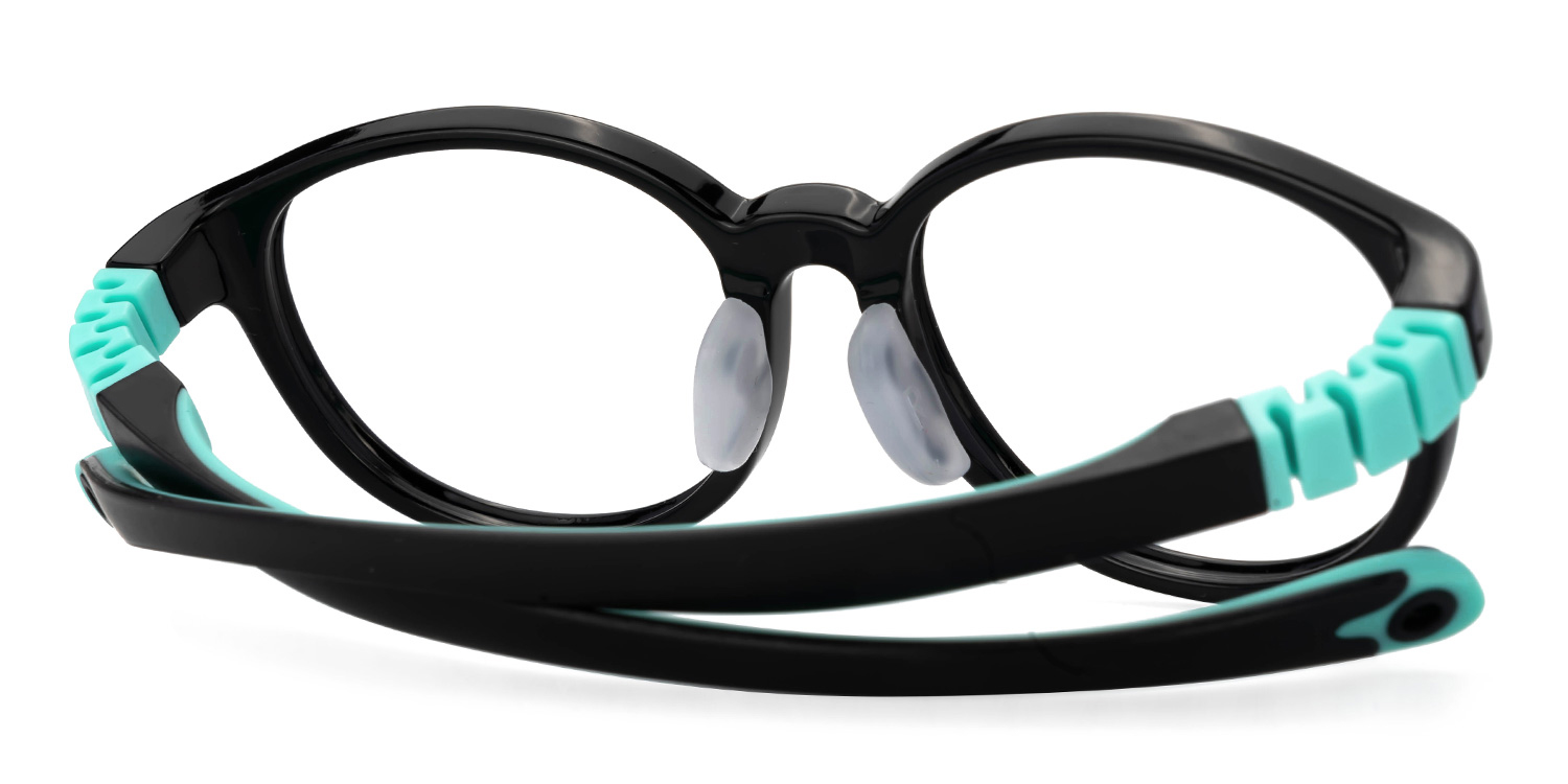 Dumbo Rectangle Green Frame Eyeglasses for Toddlers3