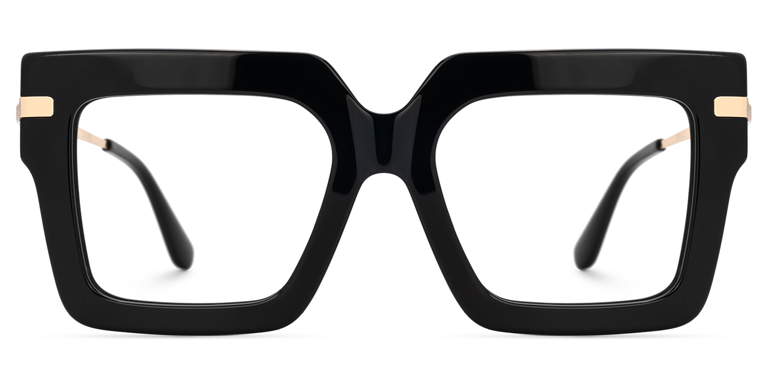 Radic Square Black Glasses