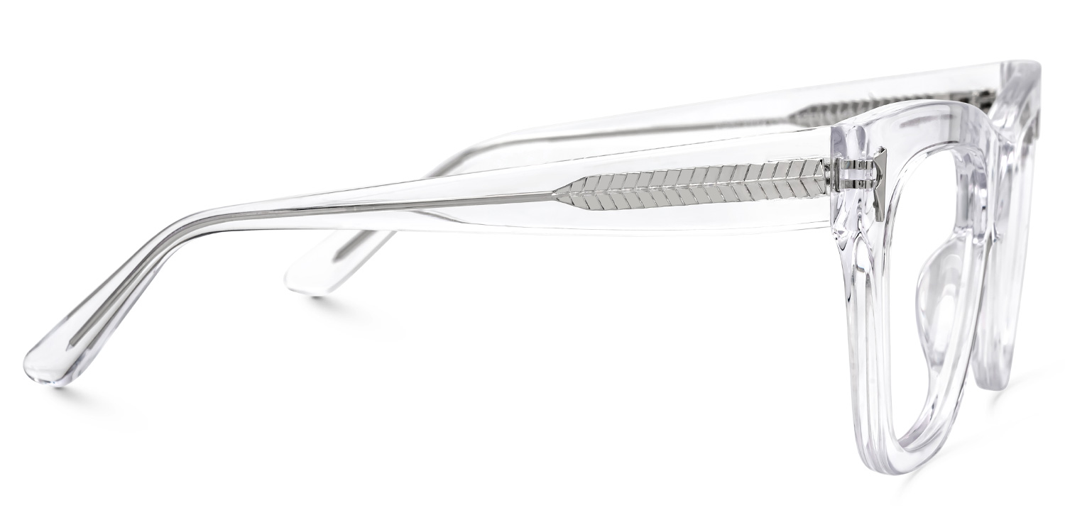 Square Grabar Crystal Frames Designer Glasses2