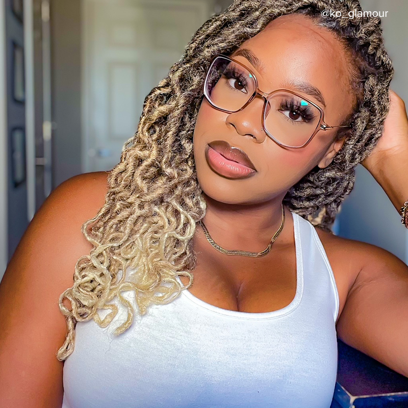 Payton Square Champagne Frame Glasses | Zeelool Optical5