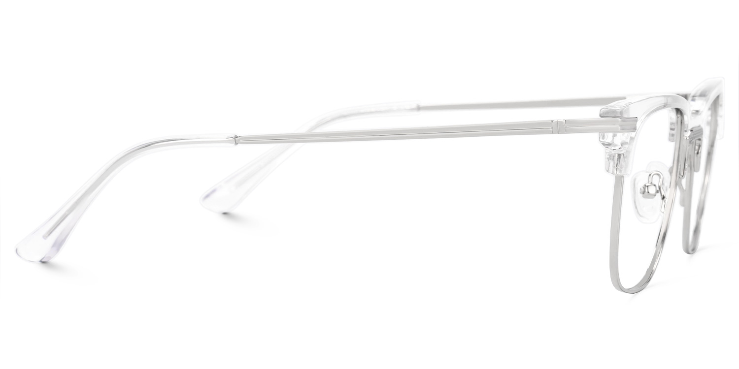 Boyde Crystal Eyeglasses with Browline Design2