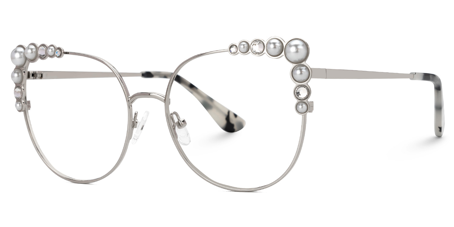 Designer Wallice Glasses in Metal Full-Frame1