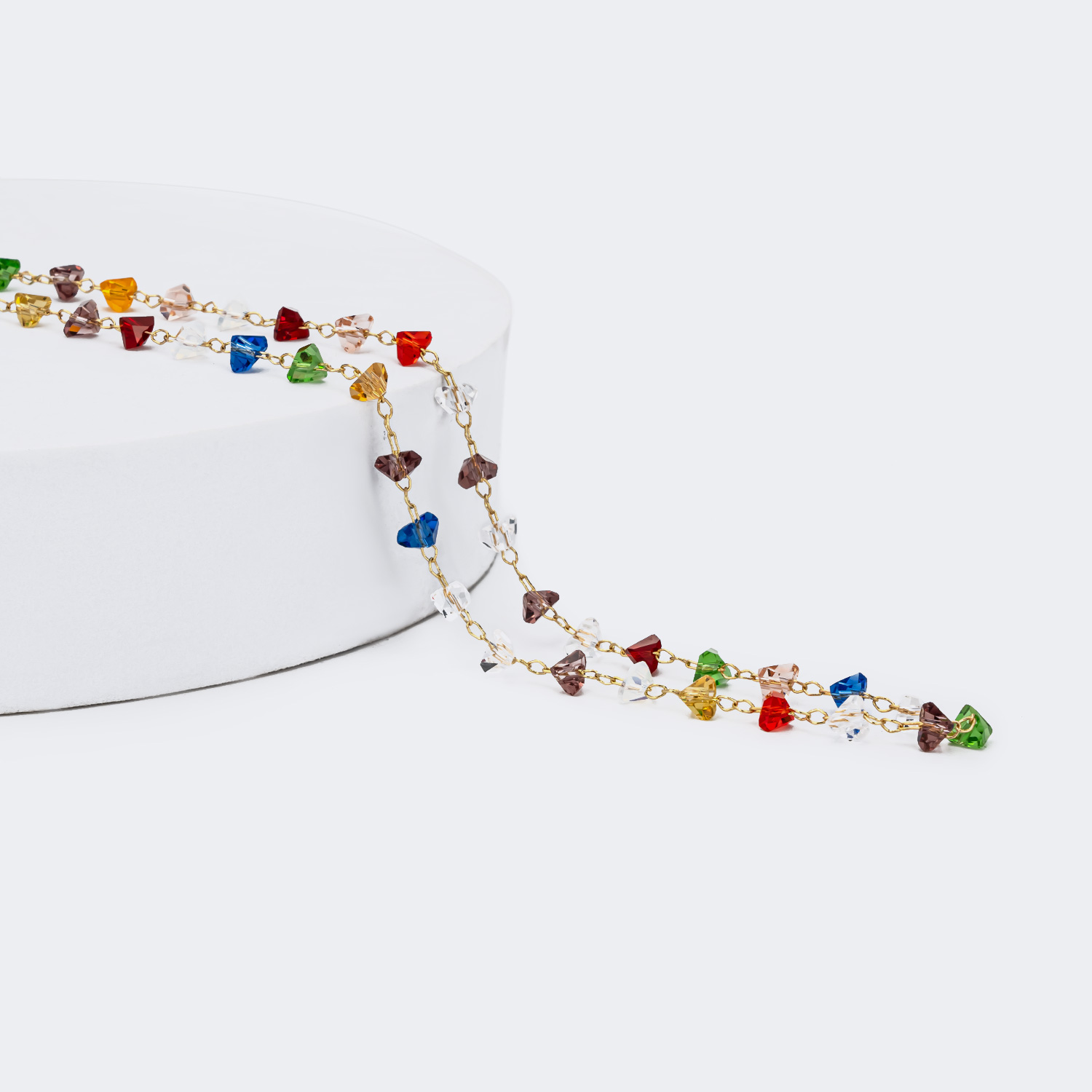 New Colorful Crystal Eyeglasses Chains0