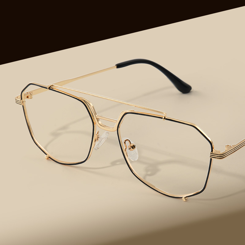 Beethoven Aviator Black-Gold Glasses6