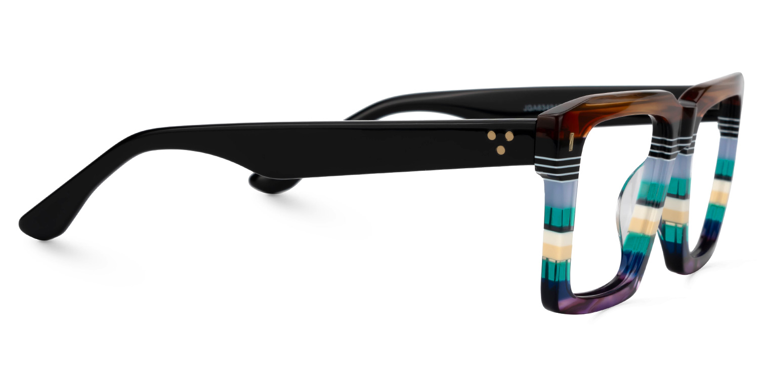 Kenish Square Multicolor Glasses2