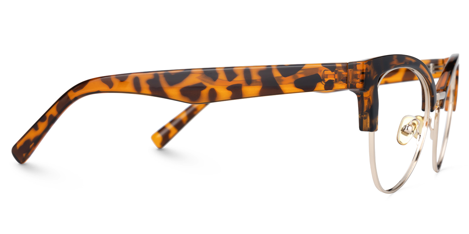 Charlene Browline Tortoise Glasses2