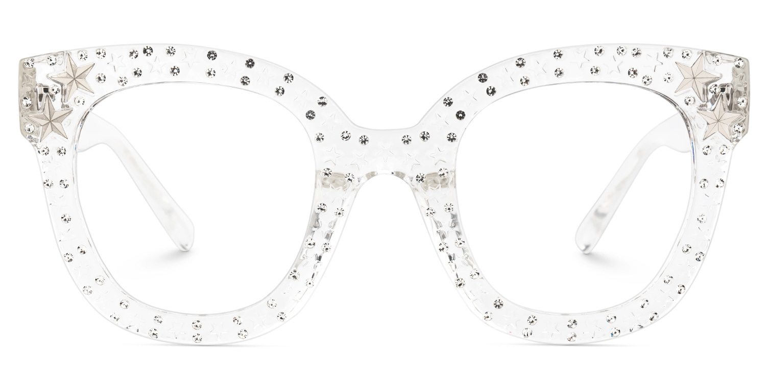 Kahle Cateye Crystal Glasses0