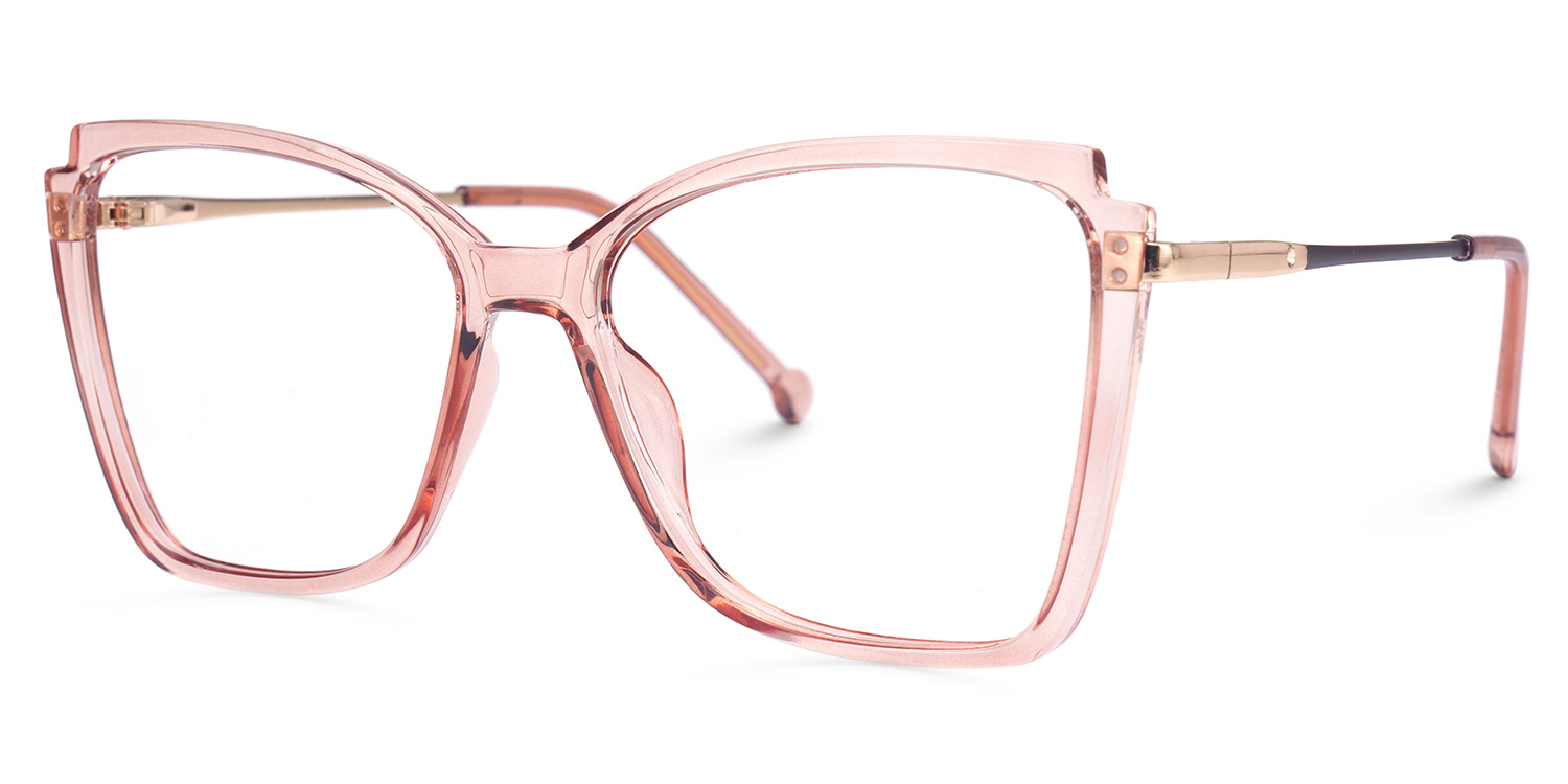 Kristen Cateye Pink Glasses1