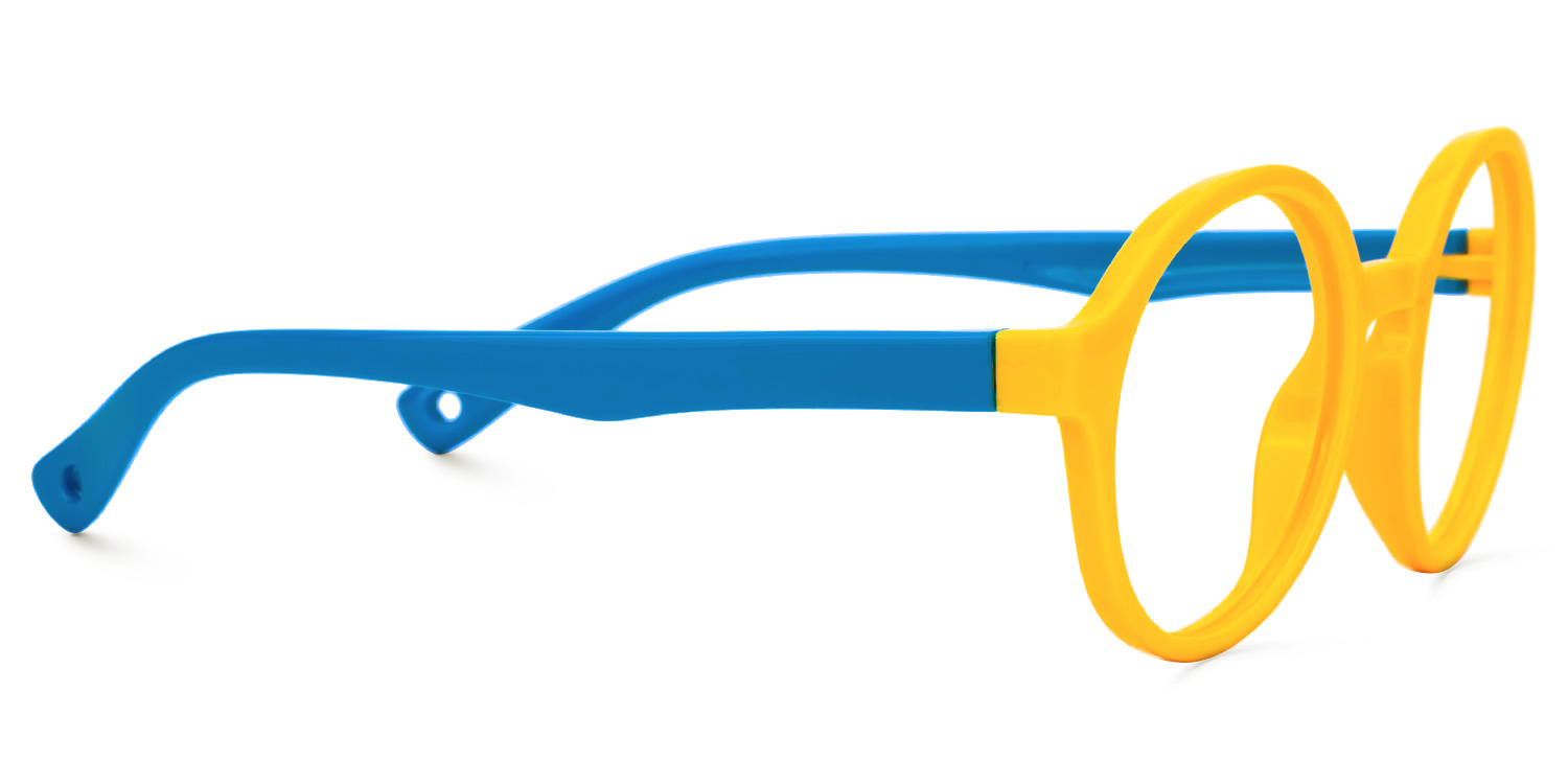 Kids Round Georgette Glasses with Cute Style -Zeelool2