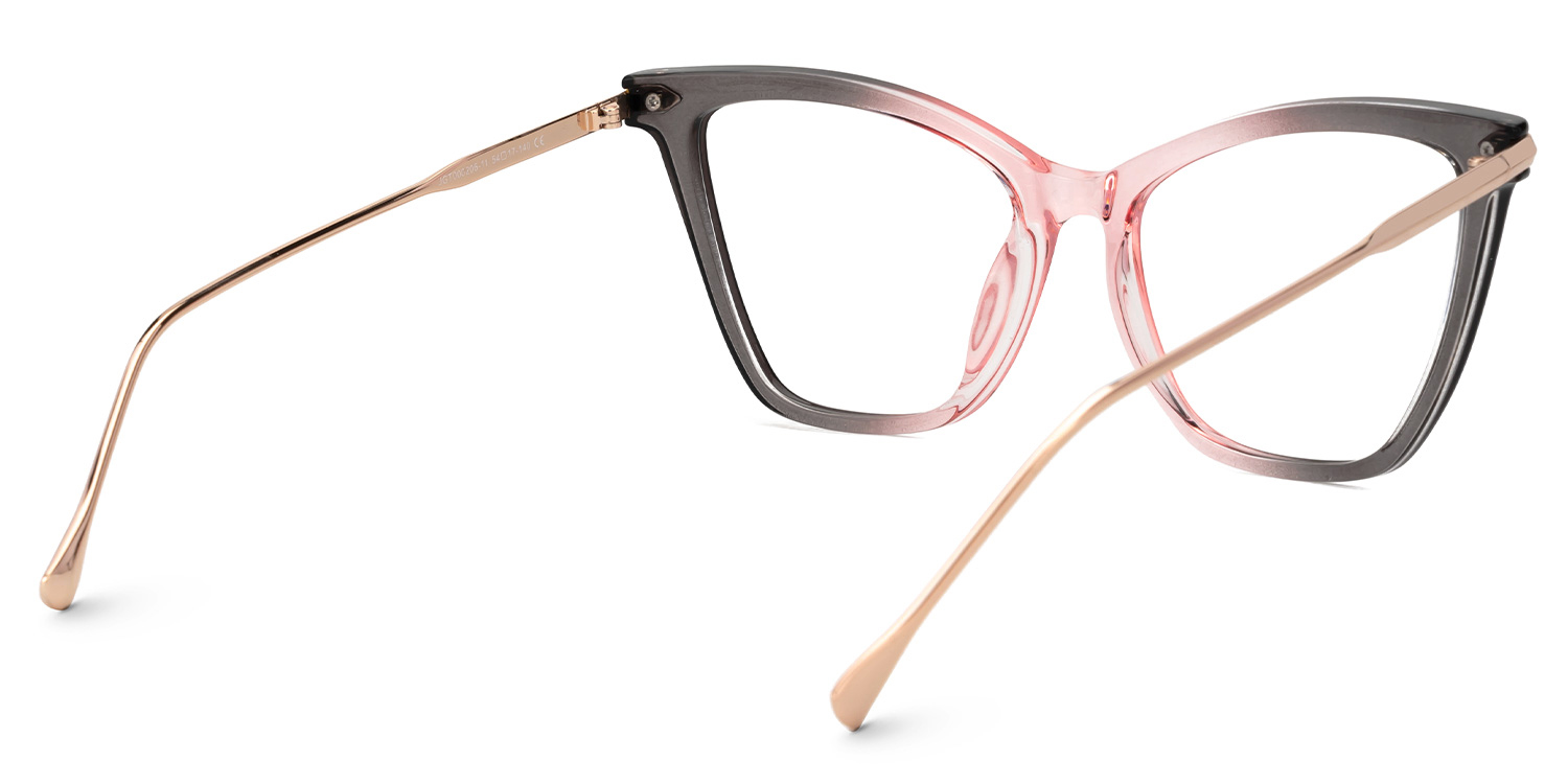 New Arrival Pink-Gray Color for Hilary Frame Glasses | Zeelool3