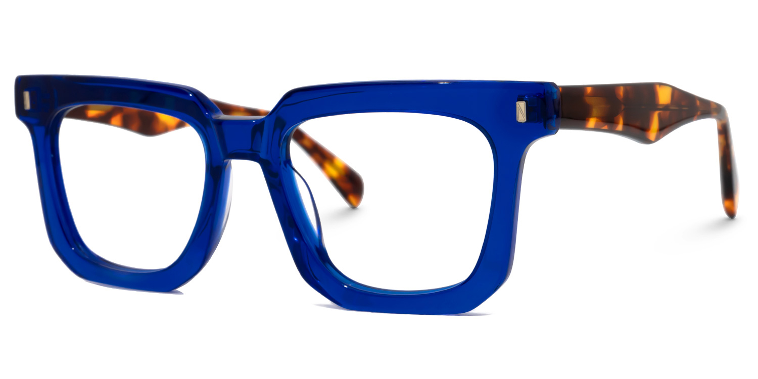 Coville Square Blue Glasses1