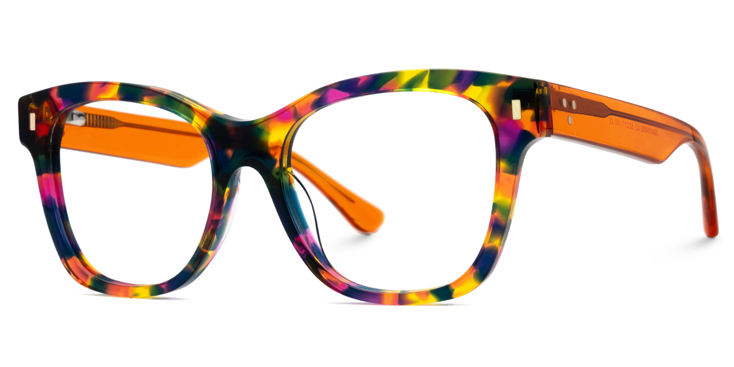 Roberto Tortoise Square Designer Eyeglasses1