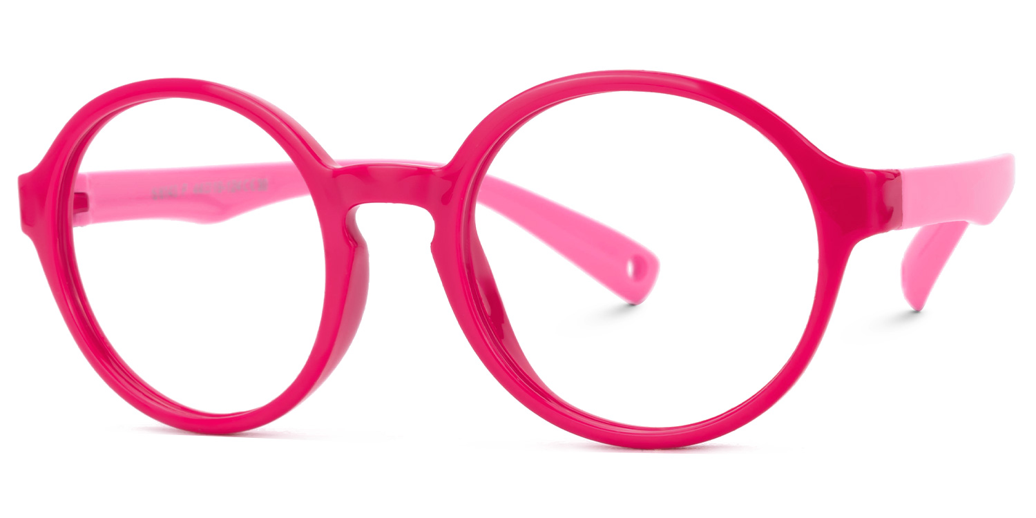 Kids Round Georgette Glasses with Cute Style -Zeelool1