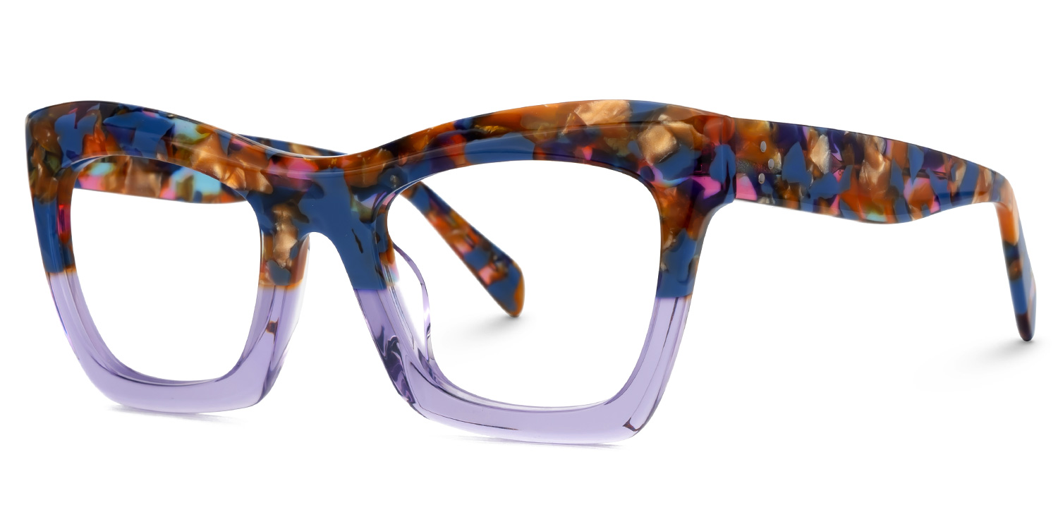 New Arrival Purple Color for Benitez Frame Glasses | Zeelool1