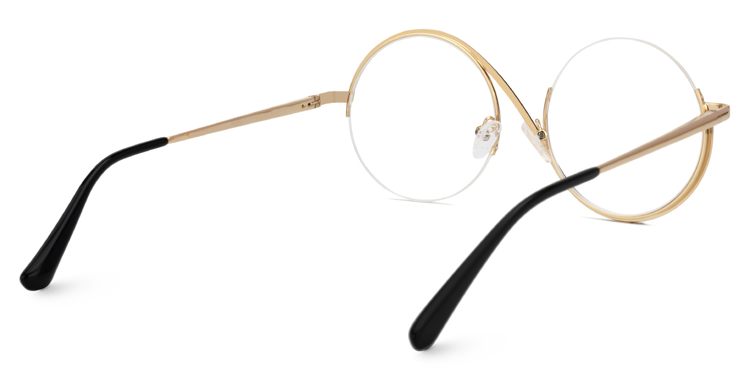 Flozif Geometric Black-White Glasses3