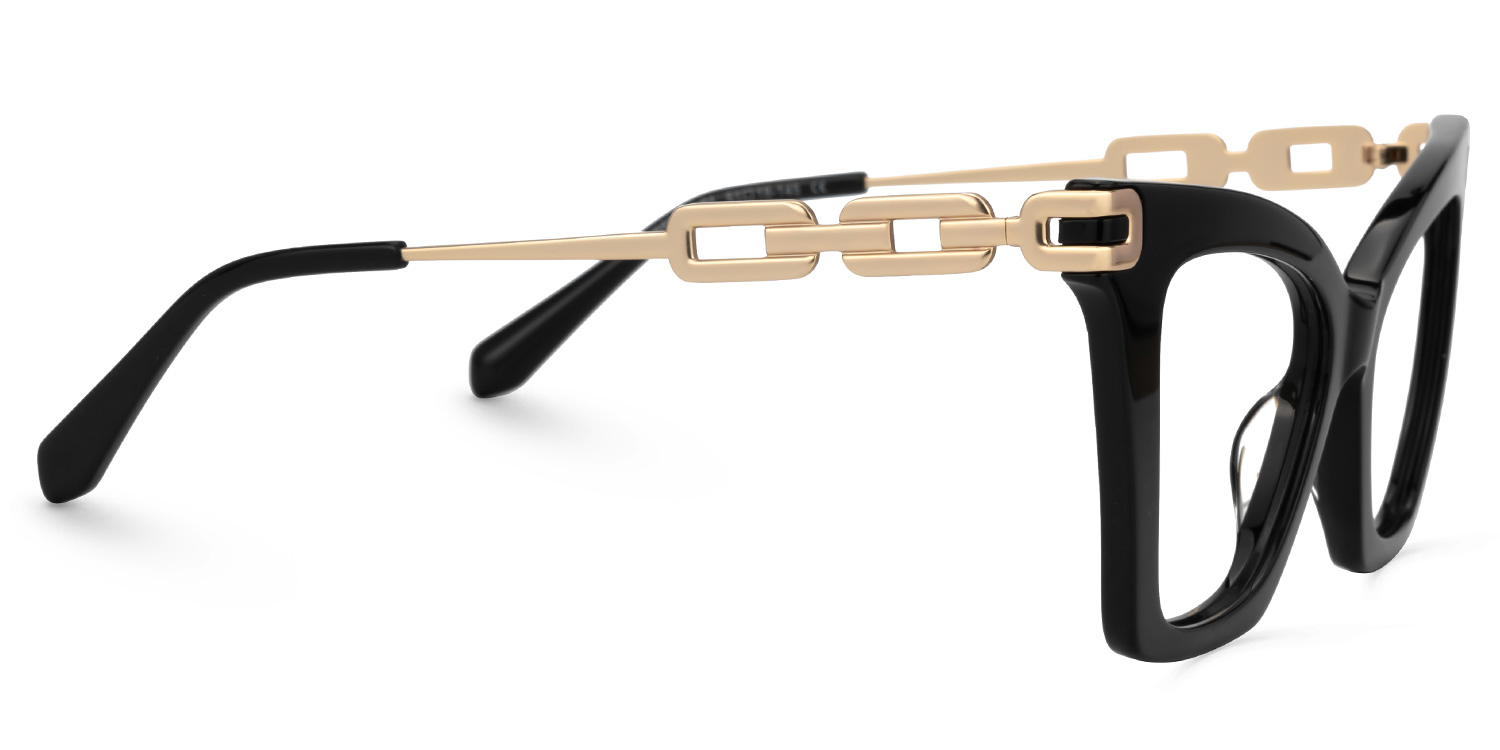 Missy Butterfly Black Glasses2