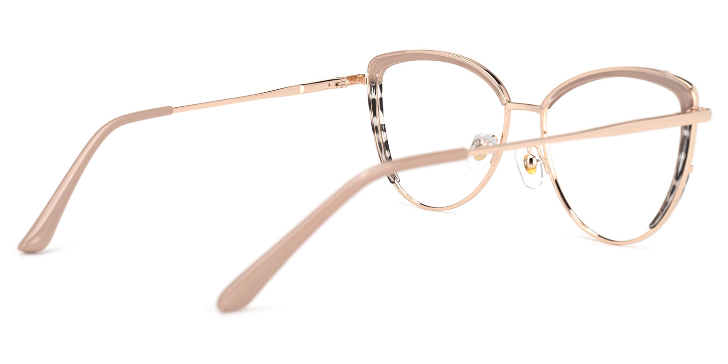 Shadi Cateye Two-Tone Glasses3