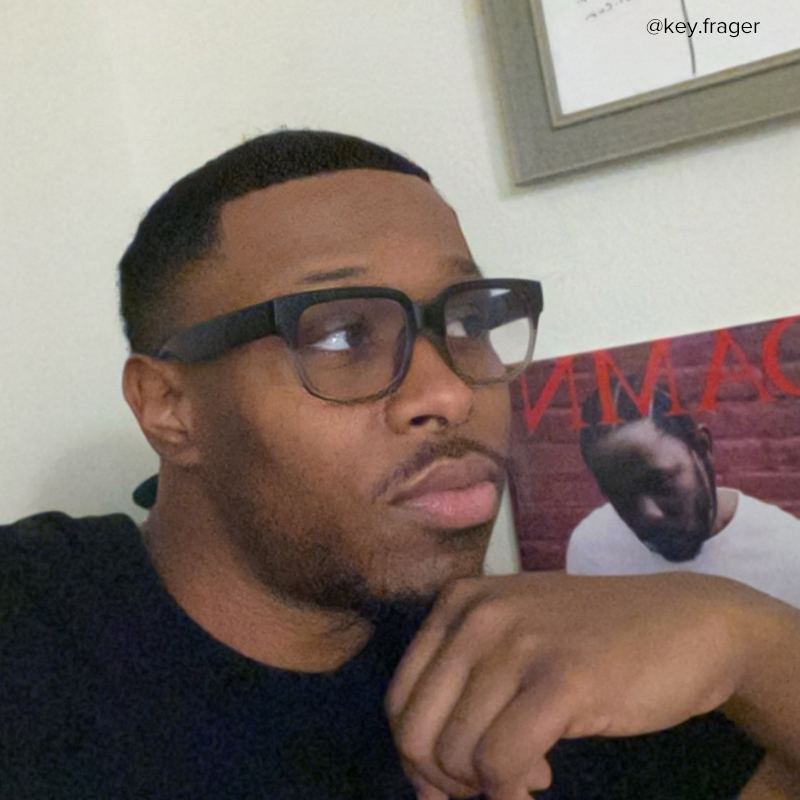 Colin Rectangle Black-Gray Glasses7