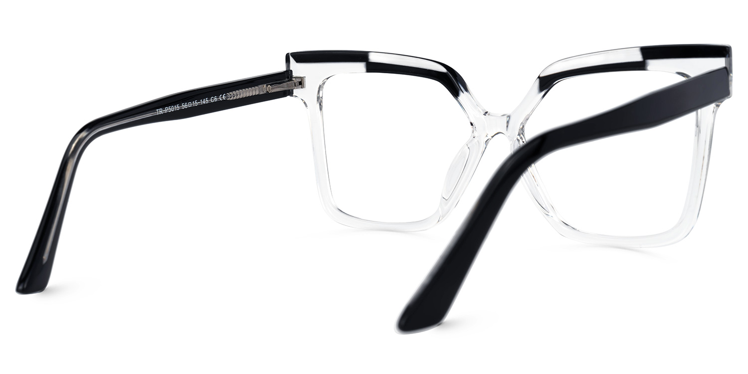 Eboney Square Crystal Glasses3