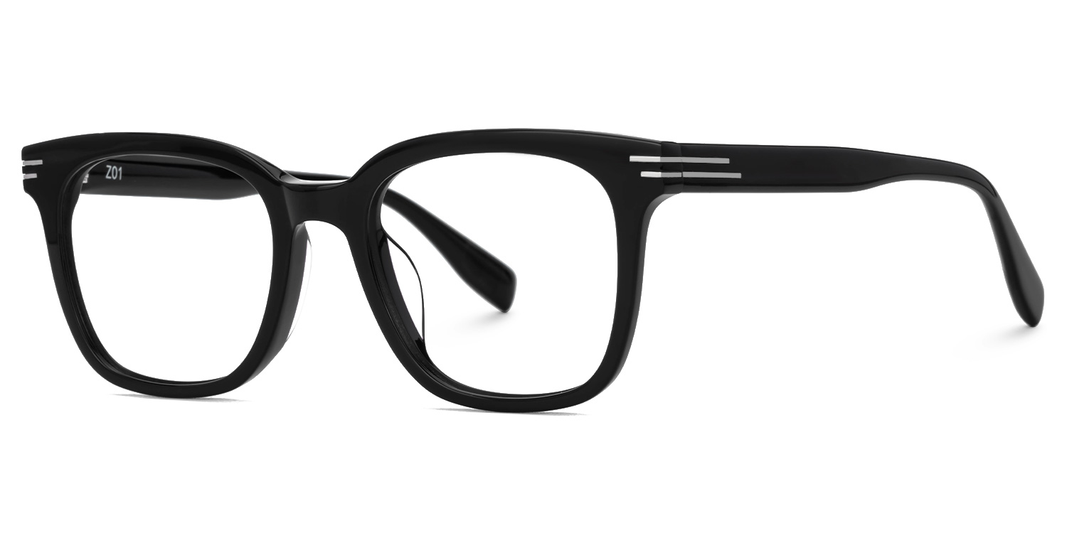 Mobley Square Black Glasses1