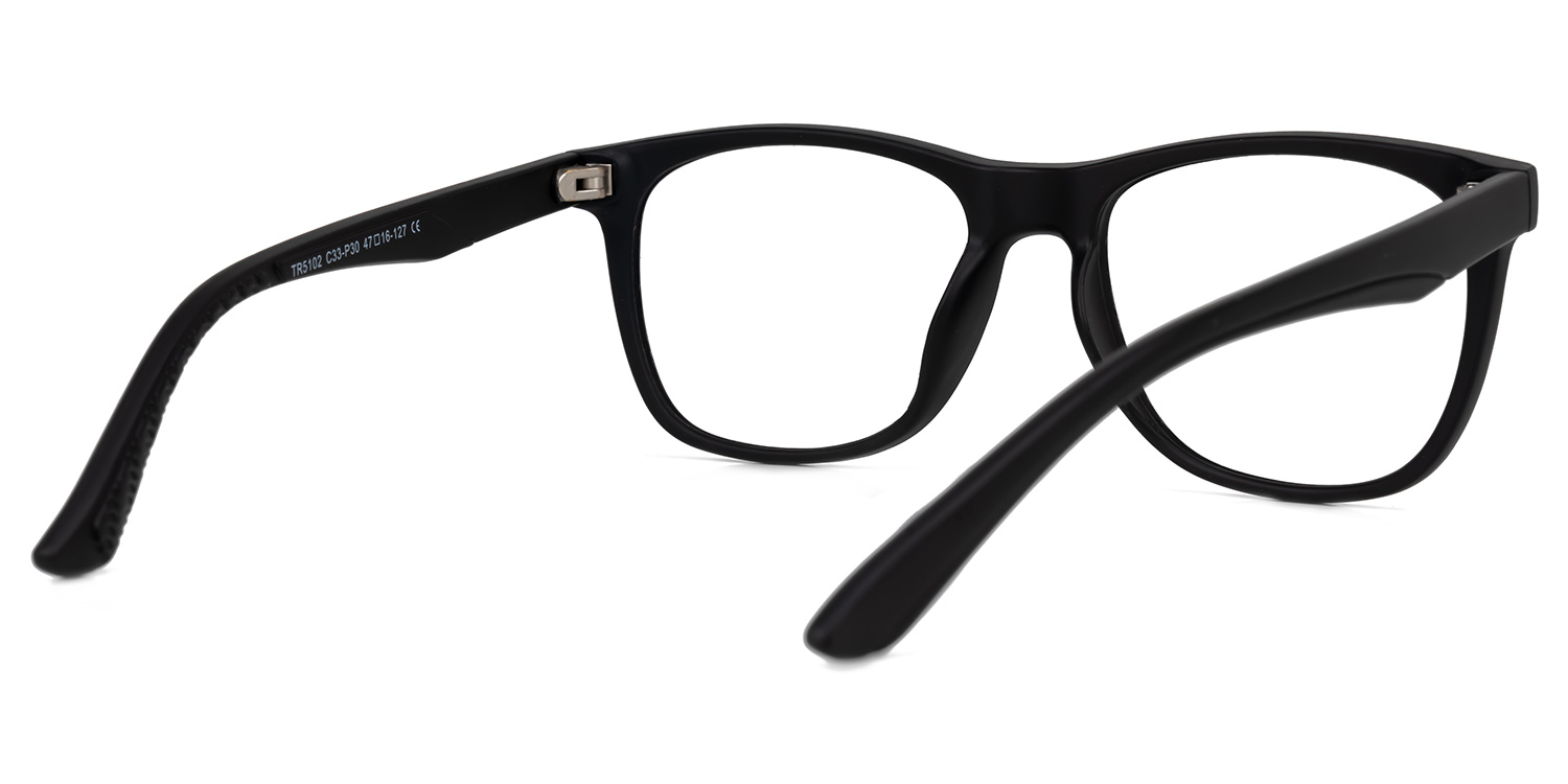 Kids Rectangle Millicent Eyeglasees with Cute Style -Zeelool3