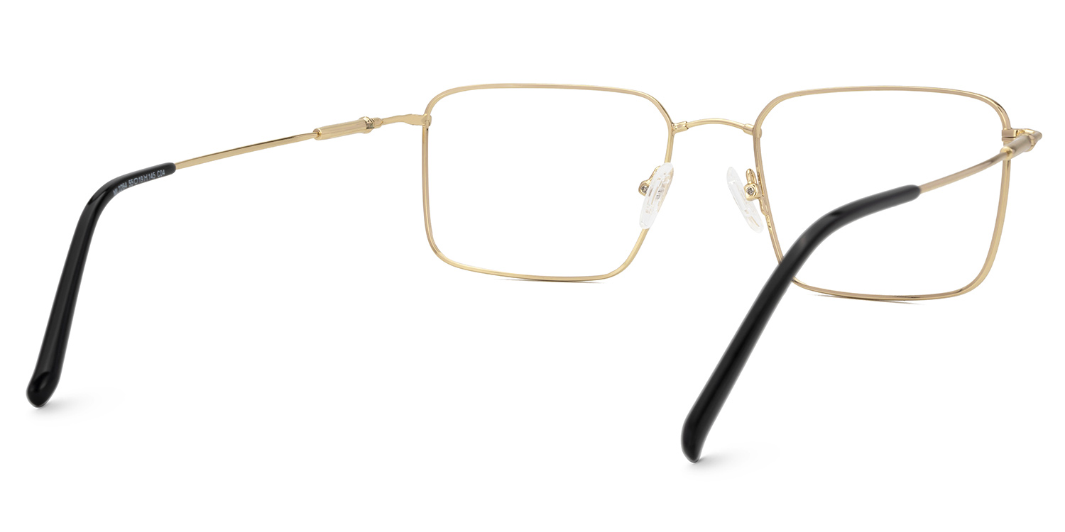 Stowe Rectangle Gold Glasses3