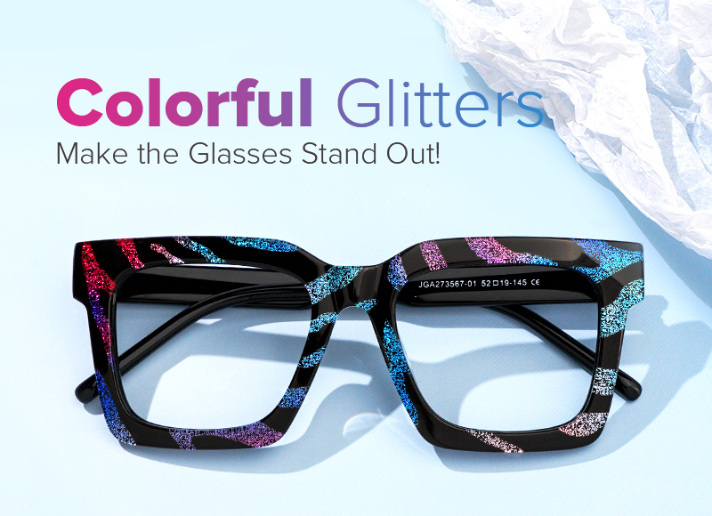ZEELOOL Shavorn Square Multicolor Glasses