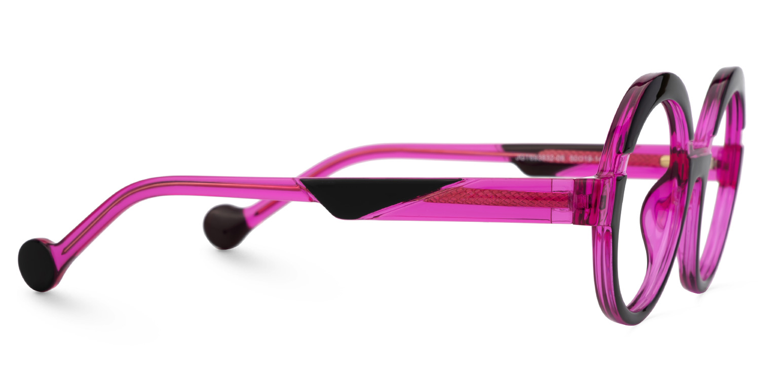 Shermier Round Black Glasses2