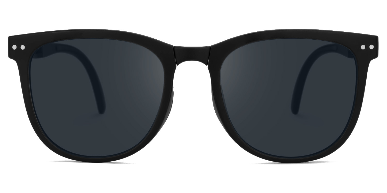Lindzy TR90 Black Frame Sunglasses with Square Shape | Zeelool0