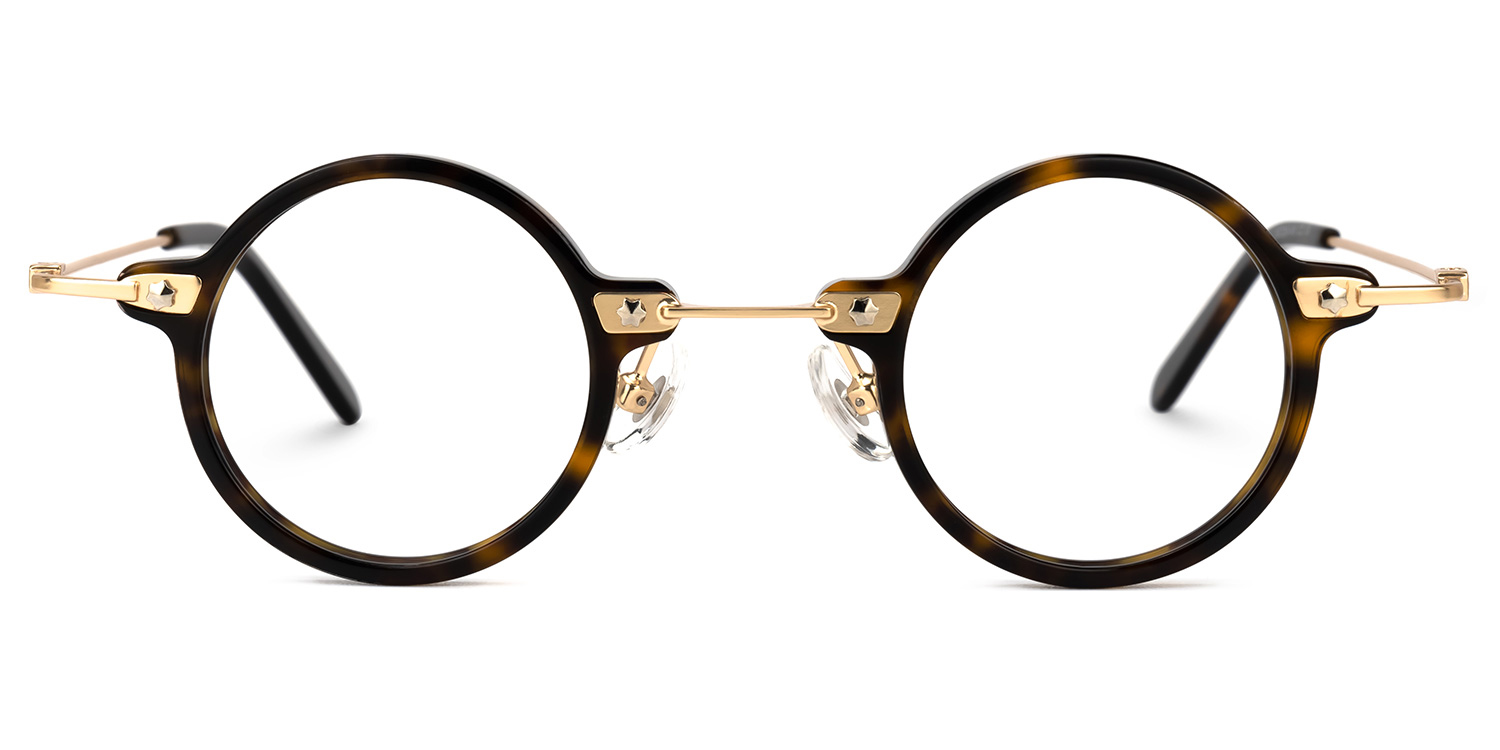 Maines Round Tortoise Glasses