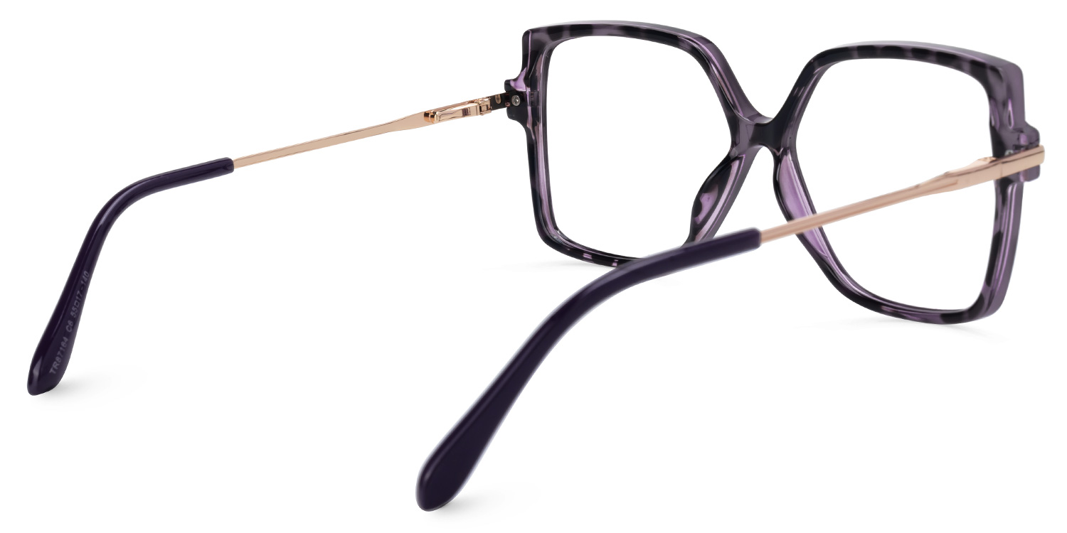 Dianne Square Purple Glasses3