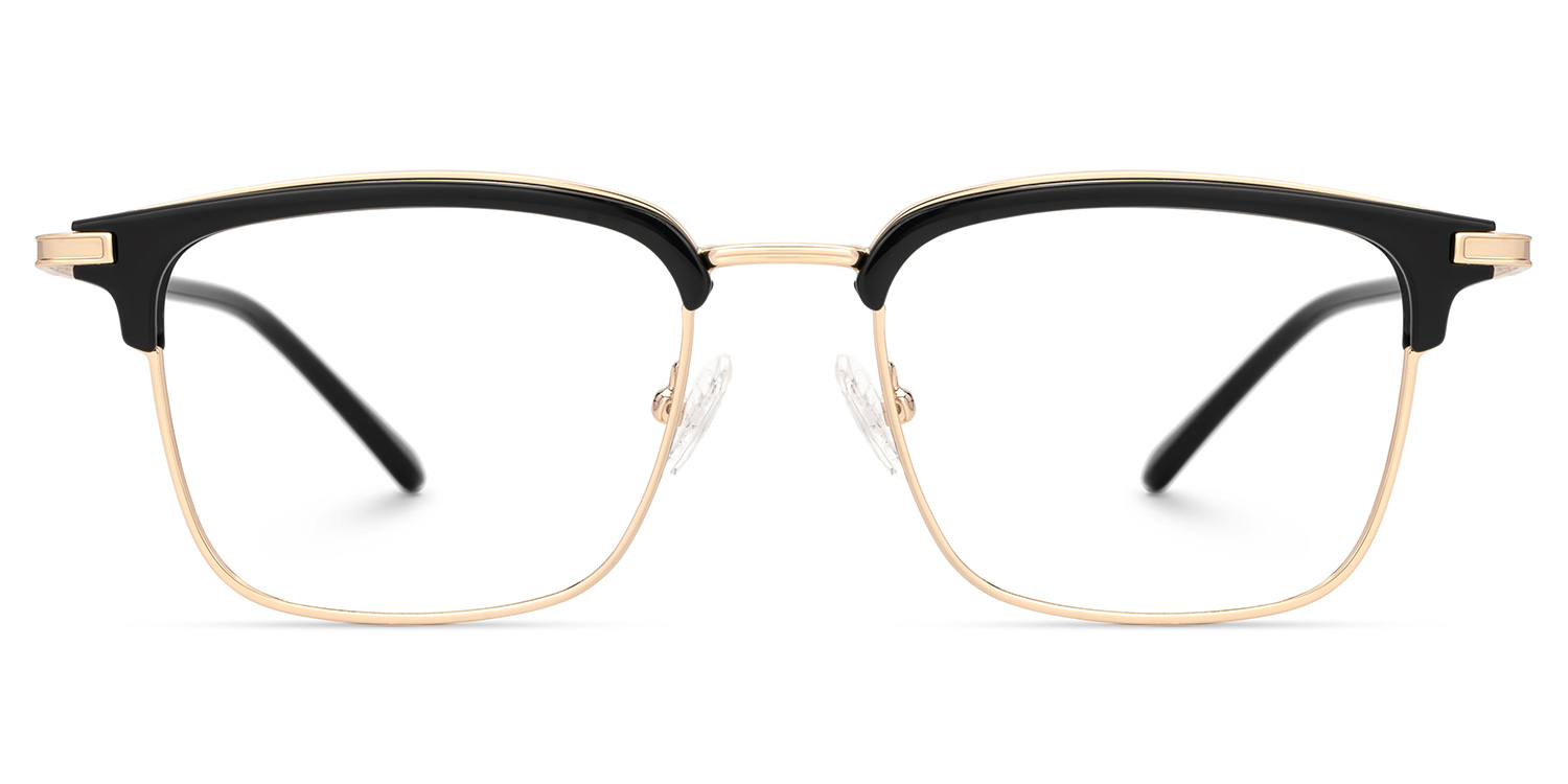 Peeples Browline Black Glasses