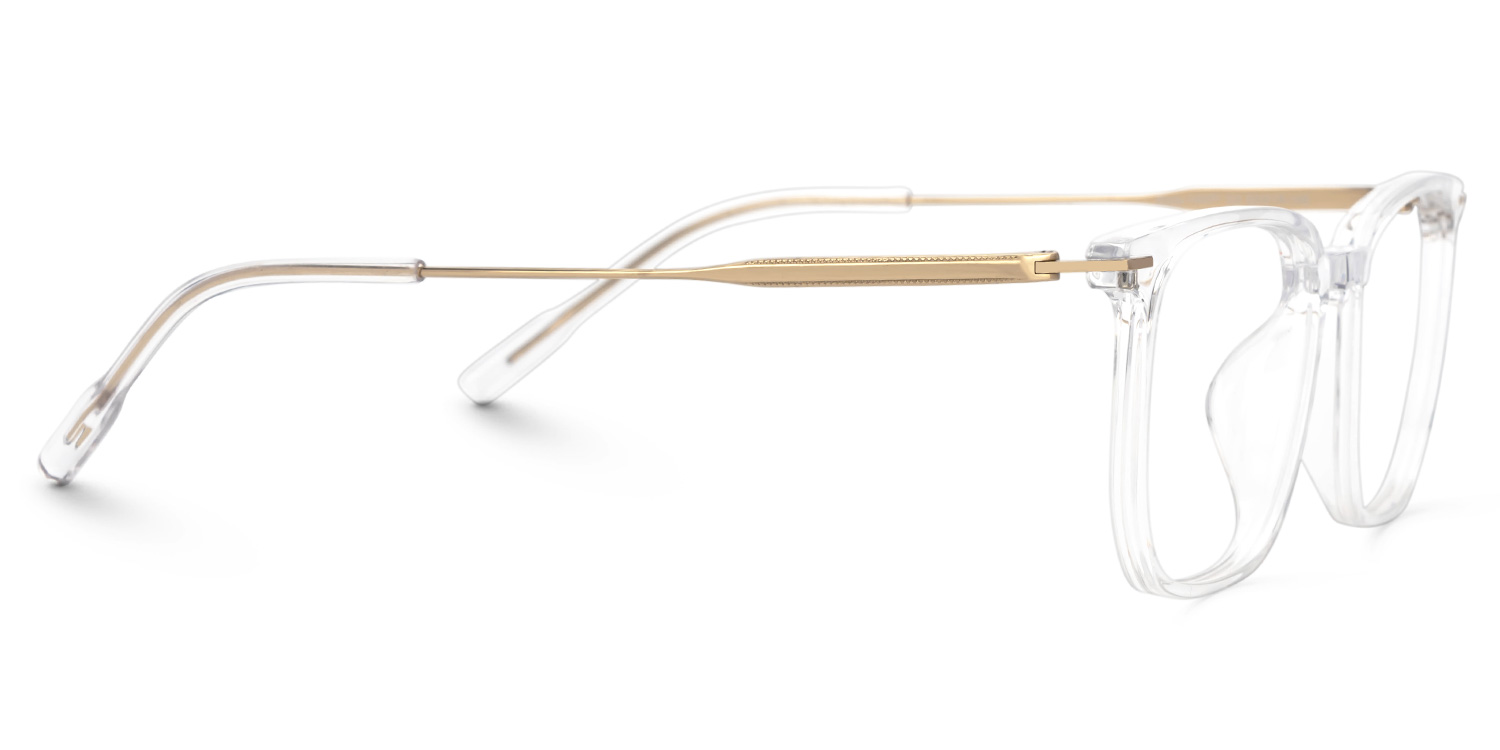 Varlox Crystal Rectangle Frame Glasses Online | Zeelool Optical2