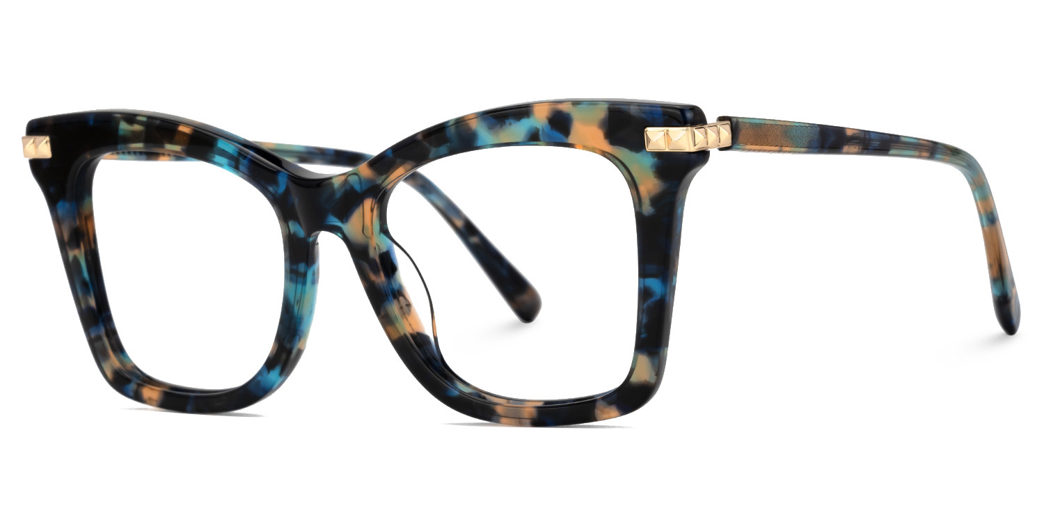 Alycia Square Blue-Tortoise Glasses1