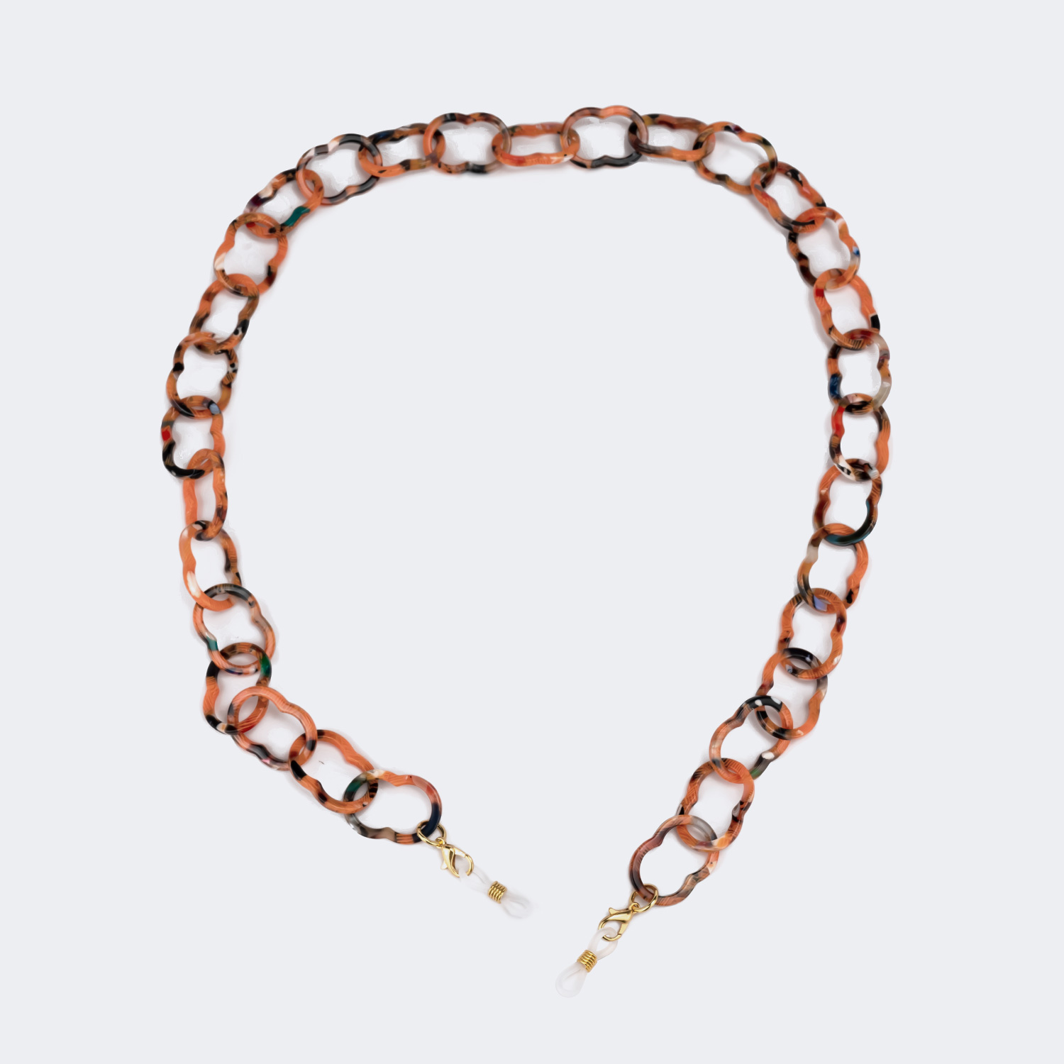 Vintage Cute Orange Eyeglasses Chains1