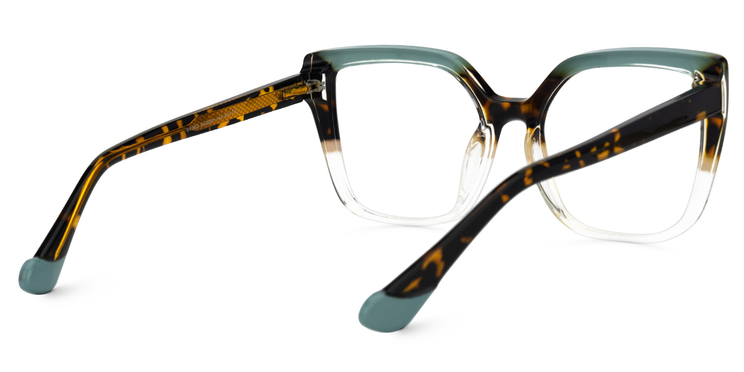 Spring hinges Banchs Eyeglasses, Banchs Tortoise Glasses -Zeelool3