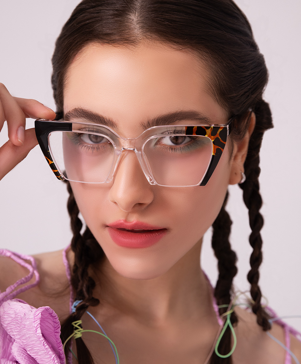 Bermea Cateye Green Glasses1