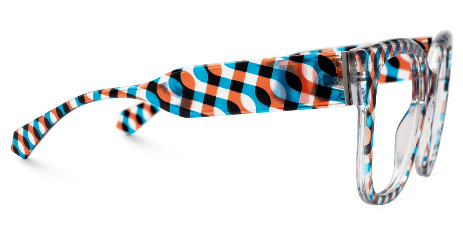 Reineke Square Multicolor Glasses2